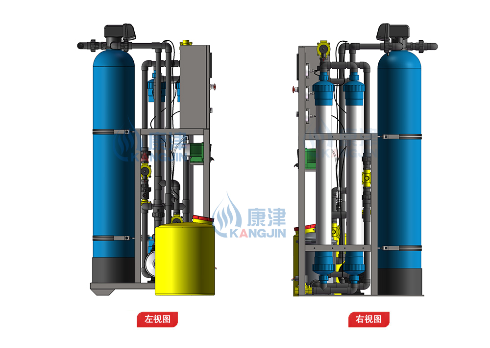 1T/H(每小时出水1吨)超滤净水设备